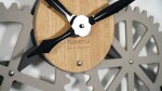 DumDekorace Unikátní nástěnné hodiny v industriálním stylu 80 cm