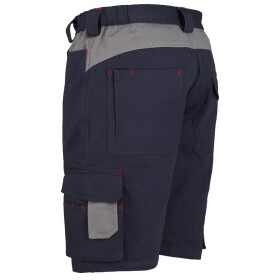 ISSA - Industrial Starter Kalhoty krátké bermudy stretch ISS 8734 modré 97% bavlna +3% spandex,