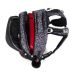 Bagmaster PORTO 25 A školní batoh – černo-bílý