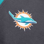 Nike Pánská mikina Miami Dolphins NFL Playbook Full-Zip Fleece Hoodie - Antracitová Velikost: XL