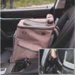 Alley šedý batoh pro psa do 10 kg Barva: Šedá, Dle váhy psa: do 6 kg