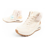 Skechers Uno Rugged dámská sportovní obuv zateplené boty zimní béžové dámské 37