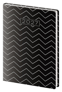 Diář 2027 týdenní kapesní A7 Vario - Lyra Edgy
