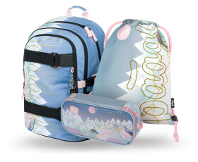 Baagl set skate Moon