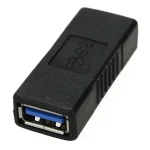 PremiumCord redukce USB-A(F) - USB-A(F) černá / Redukce / USB 3.0 (kur-23)