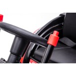 Mamido Dětský elektrický traktor s lopatou červený