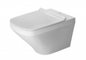 DURAVIT - DuraStyle Závěsné WC, Rimless, WonderGliss, bílá 25510900001