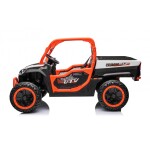 Mamido Dětské elektrické autíčko Farmer Truck UTV Racing 4x4 24V bílé