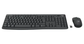Logitech MK370 CH černá / Bezdrátová sada klávesnice a myši / CH verze / Bluetooth / Logi Bolt (920-012067)