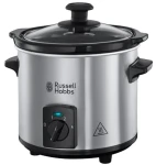 Russell Hobbs Compact Home 25570-56 / pomalý hrnec / 145 W / 2L / 3 teploty / stříbrná (25570-56)