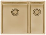 Nerezový dřez Reginox New York 34x40+18x40, R39229, Gold / zlatý R39229