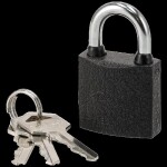 Zámek visací, litinový, 75 mm, STALCO