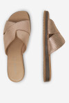 Pantofle Lasocki WI16-740A-02 Přírodní kůže (useň) - Semiš,Přírodní kůže (useň)/-Leštěná