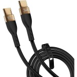 3MK HyperSilikonový USB-C/USB-C 100W 2m černý