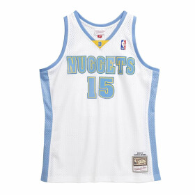 Mitchell & Ness Pánský dres Denver Nuggets NBA Carmelo Anthony #15 Swingman - Bílá Velikost: S