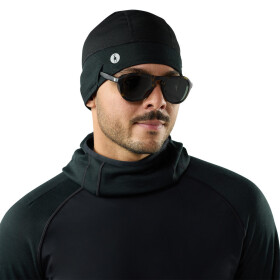 Unisex merino čepice SMARTWOOL Active Fleece Beanie, Black univerzální