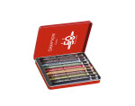 Caran d´Ache Caran d´Ache, 7500.919, Neocolor II, akvarelové pastely, limitovaná edice 50-years, Dark, 10 ks