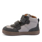 Dětské celoroční kožené kotníkové barefoot boty LOOP HIGH-TOPS GREY Froddo G2110157-3 - 25