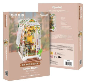 Book Nook sada - Skleník plný květin