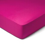 DekorTextil Dětské JERSEY prostěradlo vínové ROZMĚR: (š/d/v) 80 x 160 x 20 cm