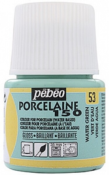 Pébéo Porcelaine 150 45 ml zelená voda 53