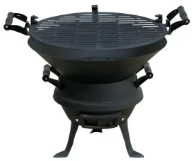 MASTER GRILL MG630 / Gril na dřevěné uhlí / rošt 35,5 x 35,5 cm (MG630)