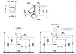 DURAVIT - DuraStyle Pisoár, elektronické ovládání, zadní přívod vody, bílá 2804310093