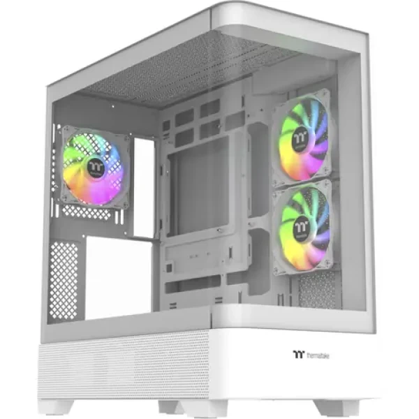 Thermaltake View 290 TG ARGB bílá / ATX / 2x USB-A 3.2 / 1x USB-C / 3x120mm / bez zdroje / průhledná bočnice (CA-11G-00M6WN-00)