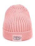 Yoclub Dívčí zimní čepice CZZ-0435G-AA20 Pink 50-52