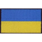 Nášivka: Vlajka Ukrajina [80x50] [bsz]