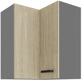 Horní rohová skříňka Scandi 60x60 GN-72 2F (90°)
