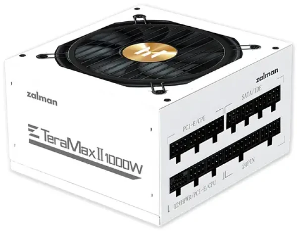Zalman ZM1000-TMX2 WH bílá / Zdroj / 1000W / 80+ Gold / ATX3.0 / aPFC / modulární (ZM1000-TMX2 WH)