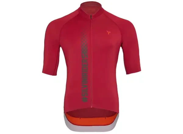 Silvini Mazzano pánský dres krátký rukáv Merlot/Ruby vel. L