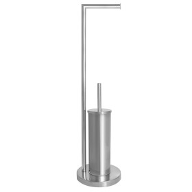 OLSEN SPA - WC štětka + držák papíru, pochromovaný kov KD02071575