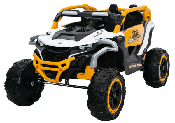 Mamido Elektrické autíčko Buggy M3 4x4 žluto-bílé