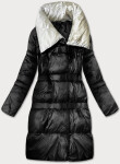 Černá zimní bunda s odepínacími rukávy Factory Price (TR8139) odstíny černé S (36)
