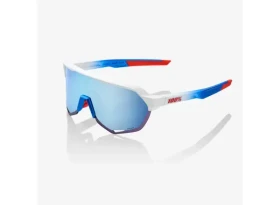 100% S2 - 100% S2 sportovní brýle TotalEnergies Matte White/Metallic Blue/Blue Multilayer