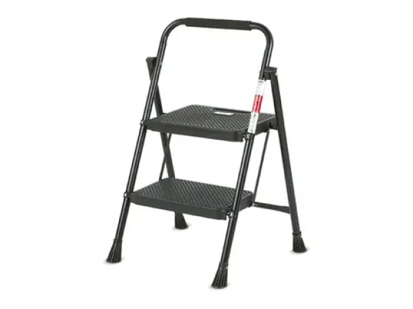 Lamart Eurostep Schůdky 2 stupně 150kg černá / ocel (8590669373536)