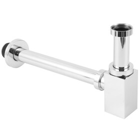 CERANO Sifon umyvadlový - 5/4" - nerezová ocel - DN32 mm - chrom