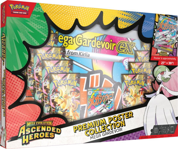 Pokémon TCG: Mega Evolution 2.5 Ascended Heroes - Premium Poster Collection