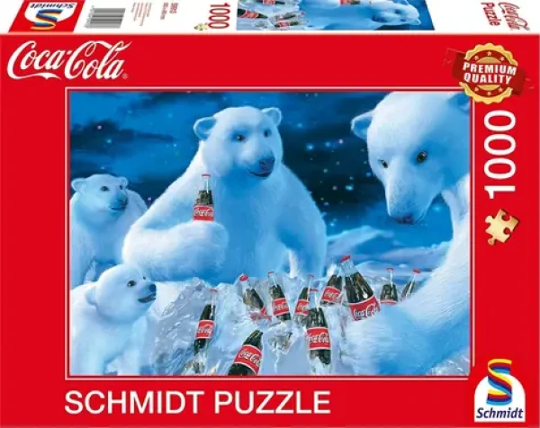 SCHMIDT Puzzle Coca-Cola Lední medvědi