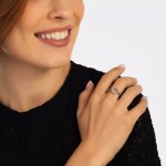 Elenys stříbrný prsten Dokonalá elegance Velikost: 5 (EU: 49-50)