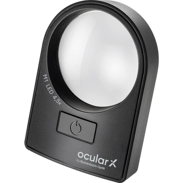 Eschenbach XM0105, ocularX M1 ruční lupa zvětšení: 4.5 x, Velikost objektivu: (Ø) 5.8 cm