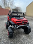 Mamido Dětské elektrické autíčko Buggy Mercedes-Benz Unimog 4x4 červené