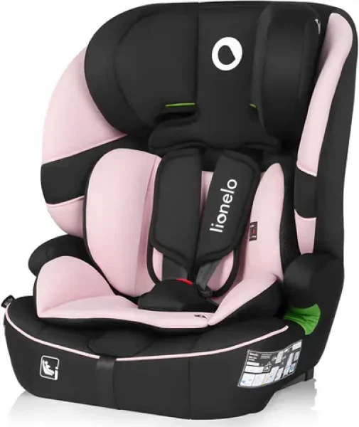 LIONELO Billy i-Size 76-150 cm Pink Baby / Autosedačka / ISOFIX + Top Tether / ECE R129 / paměťová pěna (LO-BILLY I-SIZE PINK BABY)