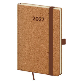 Diář 2027 týdenní kapesní Cork