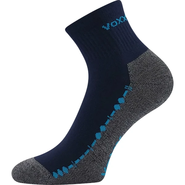 VOXX Ponožky bavlněné sportovní VECTOR tmavě modré (3 páry) 43-46 113261