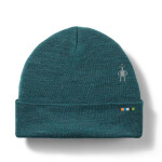 Unisex merino čepice SMARTWOOL Thermal Merino Reversible Cuffed Beanie, Dark Teal Heather univerzální