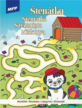 Omalovánky - Bludiště Štěňátko 210x276/32s