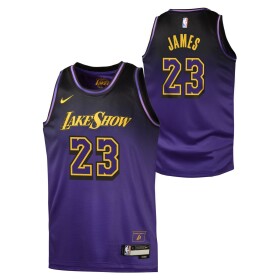 Nike Dětský dres Los Angeles Lakers NBA LeBron James #23 2024-25 City Edition Swingman (YOUTH)